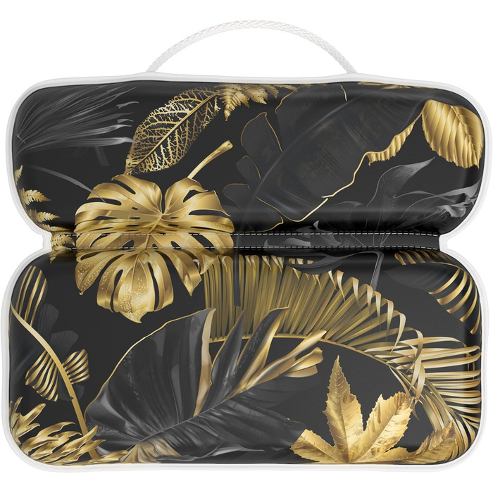 Подушка для ванни Sanilo Golden Leaves, м'яка подушка для шиї з присосками, декоративна, знімний чохол, що миється