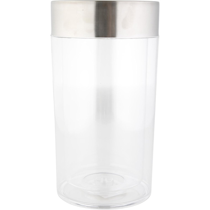 Охолоджувач для пляшок Axentia, прозорий, для вина, шампанського, солодких напоїв, подвійні стінки, Ø 12 x 19.5 см