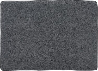 Ортопедичне ліжко для собак Juskys Milow, 76x51 см, сіре - м'яке та стабільне, знімний та пральний чохол - подушка для собак, килимок для маленьких собак