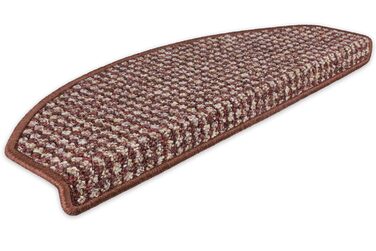 Ступінчасті килимки Kettelservice-Metzker Gera, напівкруглі, 15 шт. - для сходів, антиковзаючі