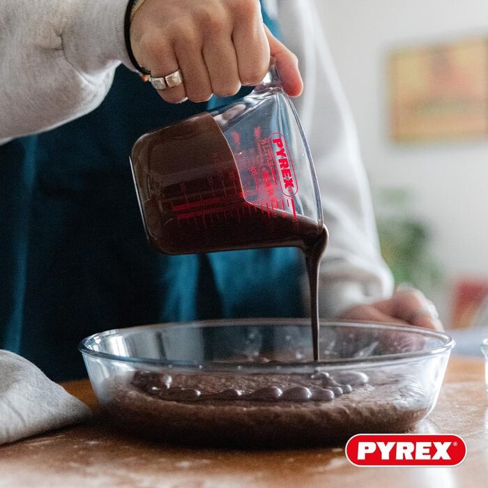 Набір скляних контейнерів Pyrex Classic 0,25л, 0,5л, 1л, прозорі, 3 шт. з 3 засобами для чищення