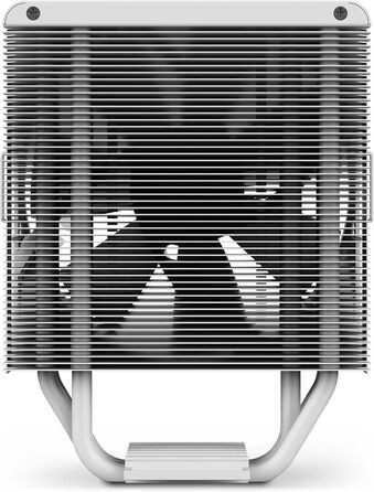 Охолоджувач CPU NZXT T120 - білий, 120мм, 4 теплові трубки, сумісний з Intel/AMD