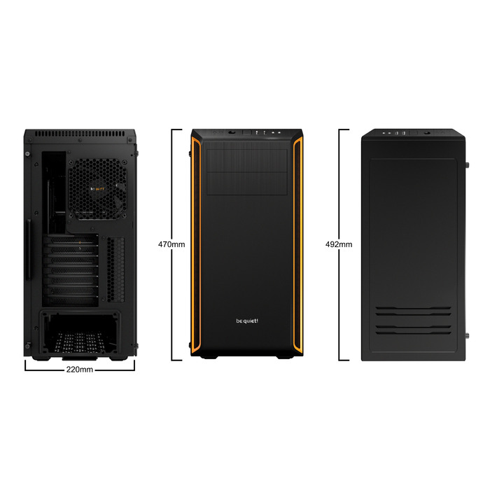 Корпус be quiet! BGW020 Midi Tower, чорний