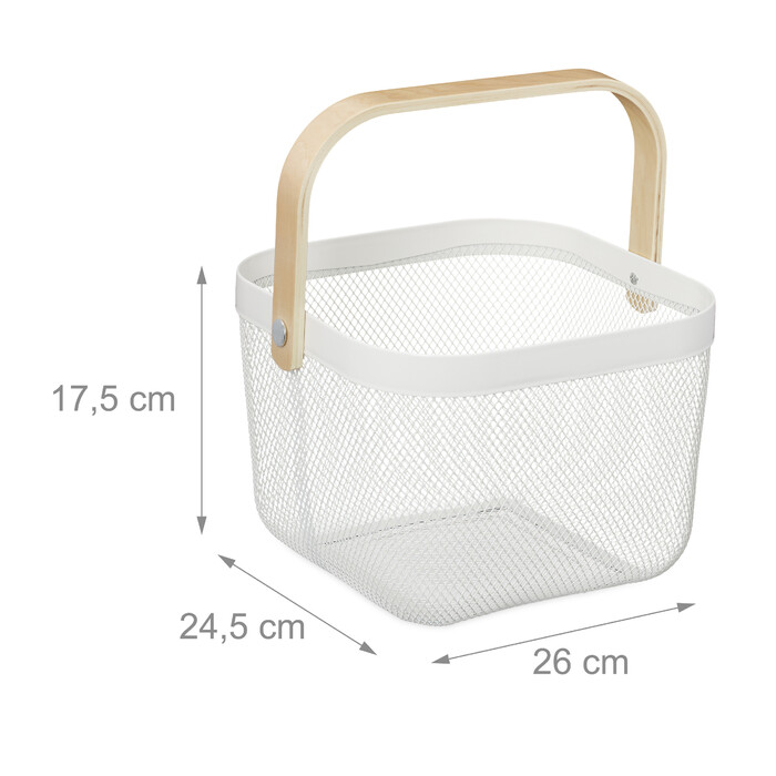 Storage Basket with Handle