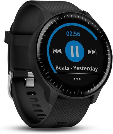 Розумний годинник Garmin vívoactive 3 Music GPS з музикою, Garmin Pay, встановлені спортивні додатки, чорний