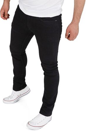 Чоловічі джинси WOTEGA Justin Slim-Fit (31W/30L, Чорний)