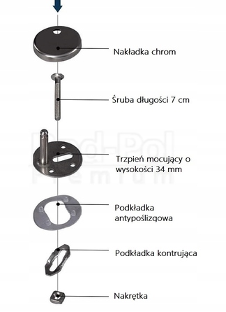 Сидіння для унітаза Cersanit Eko, біле, duroplast