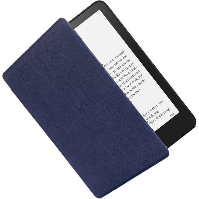 Чохол Flyorigin для Kindle Voyage (2014) з PU шкіри, Smart Sleep/Wake, Navy blue