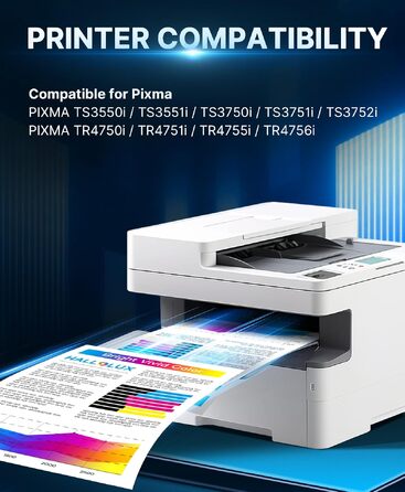 Картриджі для принтера Canon Pixma TR4755i, TS3750i, TR4700, TS3700 (замінник 575, 576)