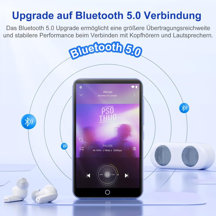 MP3 плеєр з Bluetooth та WiFi, 4.02