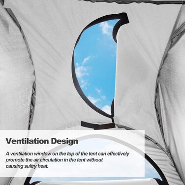 Pop-Up Privacy Tent - Portable Shower & Changing Tent for Beach, Camping, Fishing, Hiking - Waterproof, UV Protection, with Carry Bag