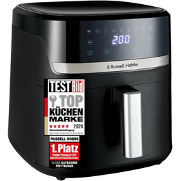 Фритюрниця Russell Hobbs SatisFry XXL 8.3л з Rapid AirFryer: 9 програм, без олії, сенсорний екран, гриль, випічка