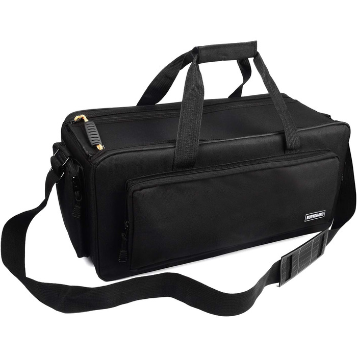 Bodyguard XXXL Camera Bag Jupiter Large Photo and Video Camera Bag with Variable Interior Compartment for 9 Compartments