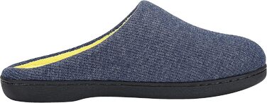 Тапочки зимові Mishansha унісекс, тепла підошва з memory foam, розмір 36-47, джинсова синь, жовтий, EU 44/45