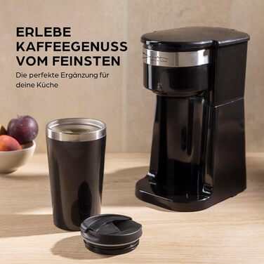 Еспресо-машина Barista Siebträger Slim: нержавіюча сталь, 20-барна помпу, термоблок, об'єм 800 мл, підігрівач чашок, чорно-срібна