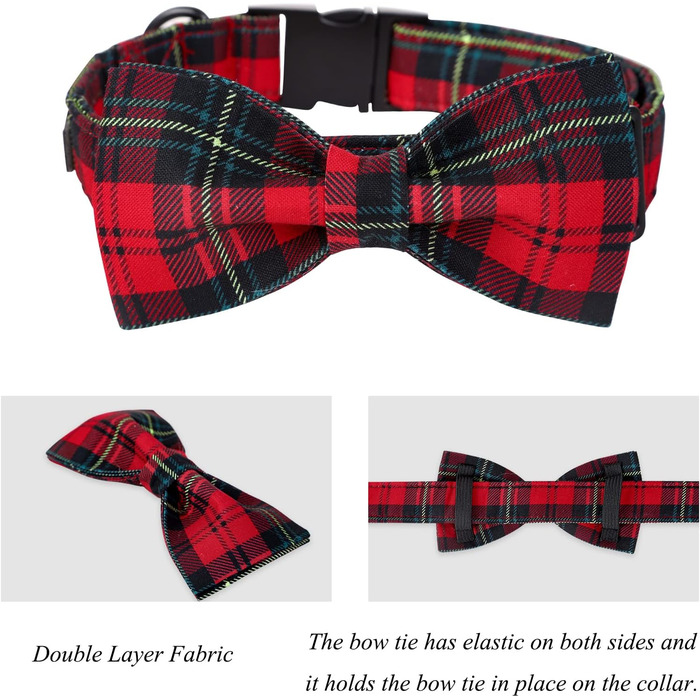 Нашийник для собак Lionet Paws на Halloween з метеликом, бавовна, XL, 34-55 см, для собак