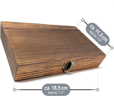 Камені для віскі Com-Four® з нержавіючої сталі - подарунчий набір (12 шт) з мішком та коробкою. Багаторазові камені для віскі, джину, тоніку та коньяку.