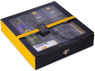 Crep Protect The Ultimate Shoe Care Gift Package – Shoe Protection Spray – Sneaker Cleaner – Quick Cleaning Wipes – Premium Brush and Microfiber Cloths