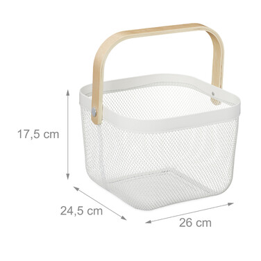 Storage Basket with Handle