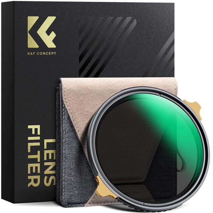 Фільтр змінної щільності ND2-32 K&F Concept 82mm Nano XPRO - Без 'X' ефекту та віньєтування