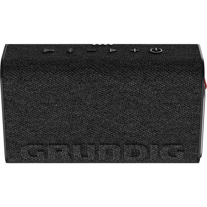 Портативна Bluetooth колонка Grundig GBT Black - Soundbox з басами, 20 Вт, водонепроникна, Powerbank, до 20 метрів дії, 20+ годин роботи, Xplore 8 Вт