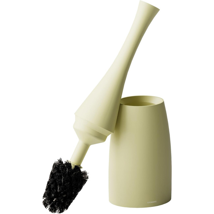 Мінімалістична щітка для унітазу COSMIC SAKU в скандинавському стилі (лайм)