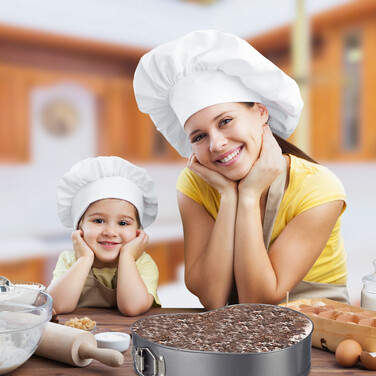 Relaxdays XL Heart-Shaped Cake Pan