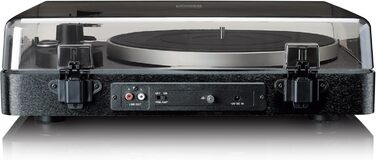 Програвач вінілу Lenco LBT-188 Bluetooth коричневий: цифрове кодування на MP3, ремінний привід, 2 швидкості (33/45 об/хв), антискейтинг