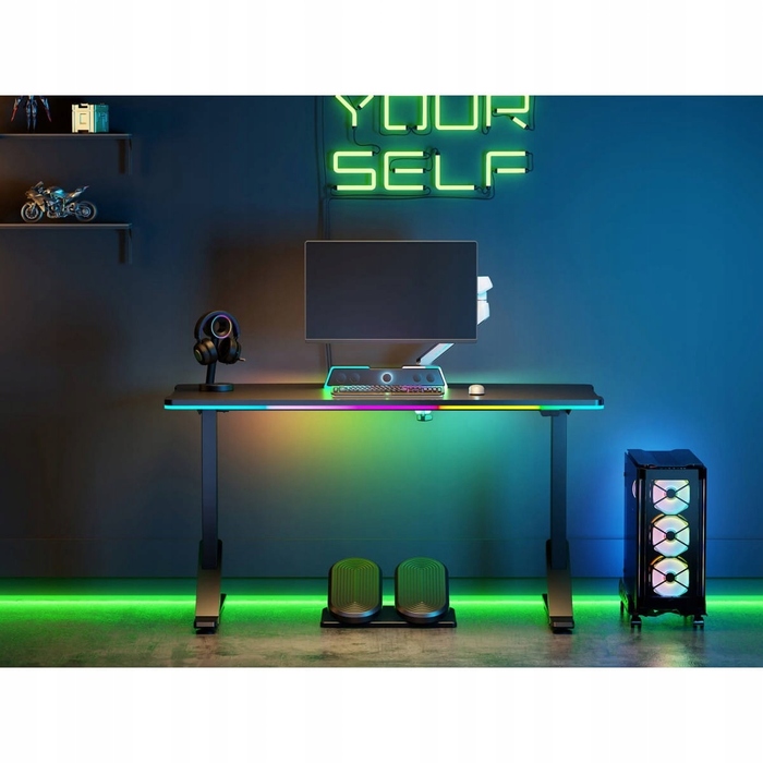 Ігровий стіл Ultradesk IRON, чорний