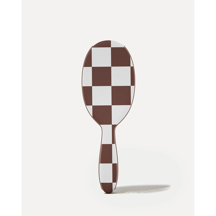 FRAMAR Щітка для волосся без розпушування - для довгого волосся, для жінок, для мокрого волосся, для розплутування, для кучерявого волосся, антистатична, шоколадного кольору