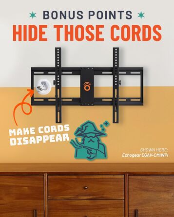 Настінний кронштейн для телевізора ECHOGEAR нахильний (40