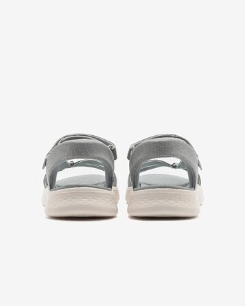 Сандалі жіночі Skechers Go Walk Flex Illuminate Hands Free Slip-ins сірі (39 EU)