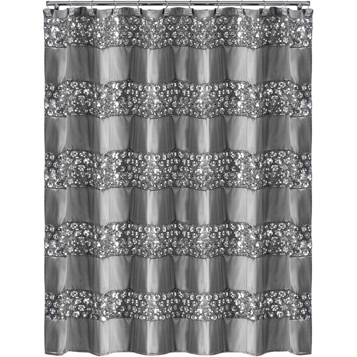 Набір аксесуарів для ванної кімнати Zahari Home у стилі Сінатра: мильниця, дозатор мила, тримач для зубних щіток, склянка, чорний, з блискучим мозаїчним склом, 72 x 70 см