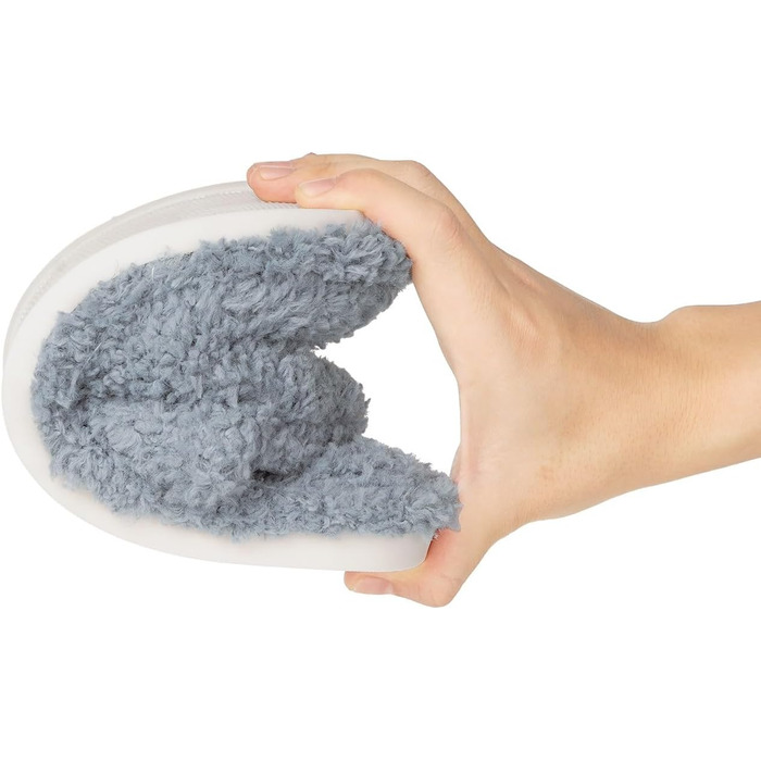 Домашні тапочки Dokela для жінок та чоловіків: зручні, з піною пам'яті, з штучним хутром, антиковзаючі, блакитні, 38/39 EU