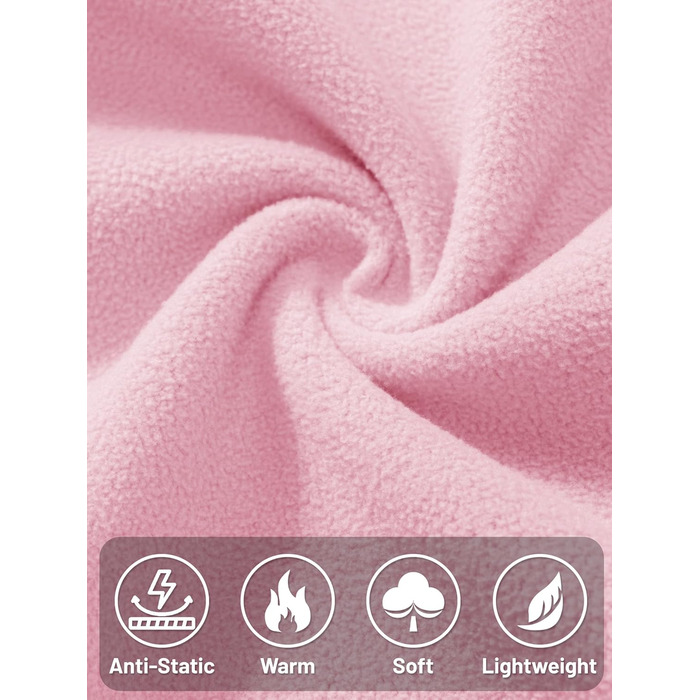 TACVASEN жіноча флісова жилетка Outdoor, тепла жилетка з капюшоном та кишенями на блискавці, спортивна жилетка для жінок (XXL, Рожевий)