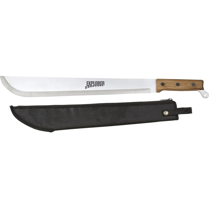55 cm Machete, light handle, with sheath (age 18+ required!)
