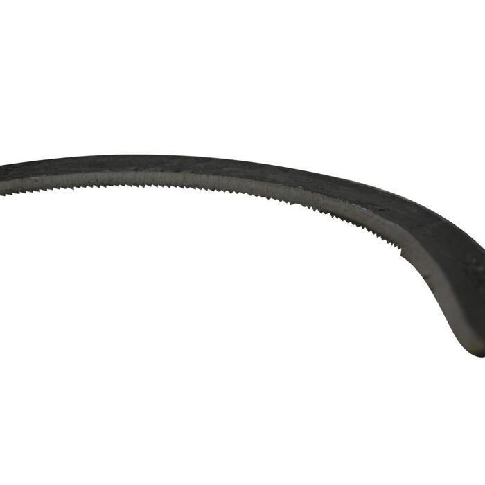 Bellota 2550-00 N - Toothed Weed Sickle with Hardened Steel Blade and Wooden Handle, Professional Agricultural Tool, 1 Piece