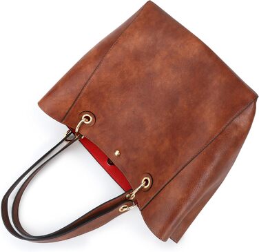 Жіноча шкіряна сумка-шопер велика (Dunkelblau) для студентів та роботи