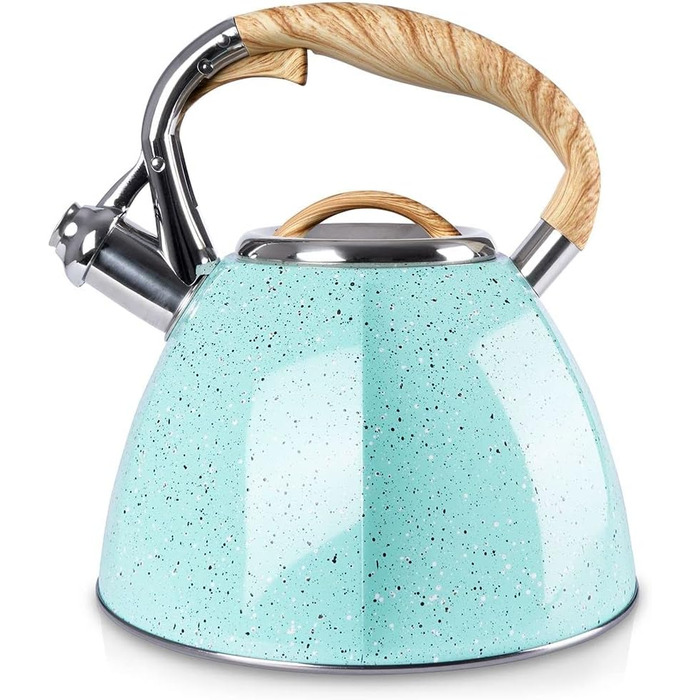 ORION GROUP Kettle | 3 L | Automatic Modern Whistling Kettle Water Boiler | For Gas and Induction (Blue)