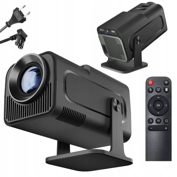 LED-проектор Opticast, HDMI, 1080p Full HD, 390 ANSI люмен, чорний