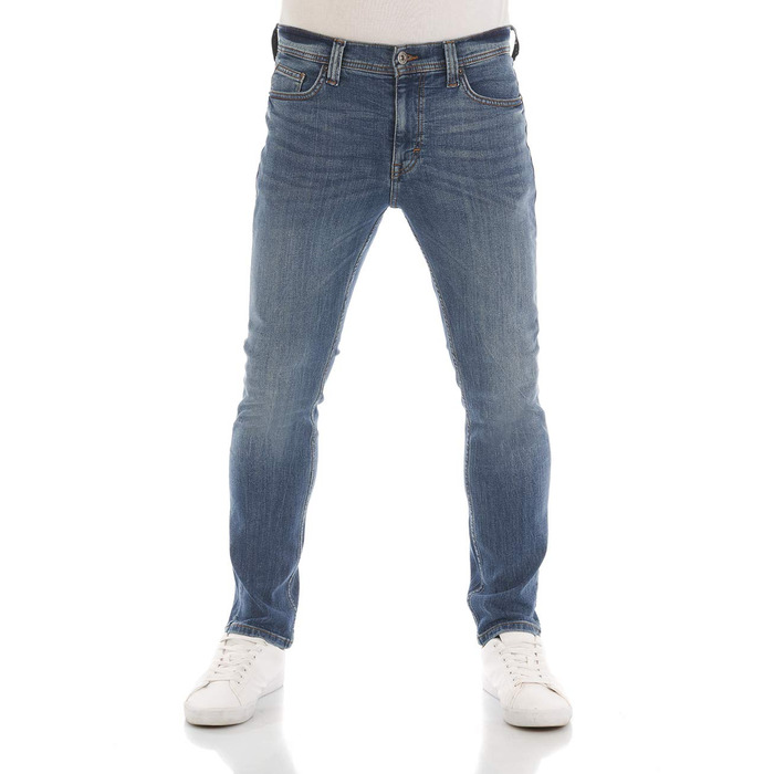 Чоловічі джинси Mustang Vegas Slim Fit - еластичні, денім, синій (30-44W / 32L)