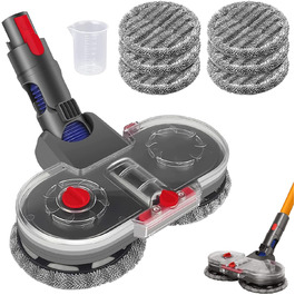 Електричний насадка для миття підлоги Dyson V11 V10 V8 V7 V15 - комплект з баком та 6 змінних серветок