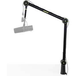 Штурмова стійка для мікрофона Shure by Gator з кабельною системою, чорна (SH-BROADCAST1)