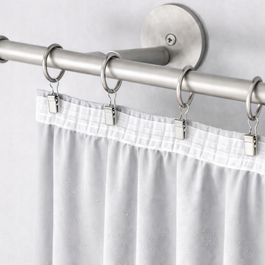 Текстильна штора для ванни NOW-ART, 200 x 220 см