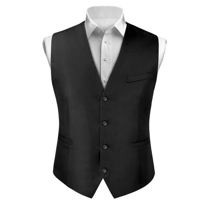 Чоловіча жилетка Casual, костюмна жилетка Regular з кишенями, V-подібний виріз, повноеколірна жилетка, вінтажний стиль, готичний дизайн, костюмний комплект для формальних заходів, весілля, вечірок, дружби, бізнесу.