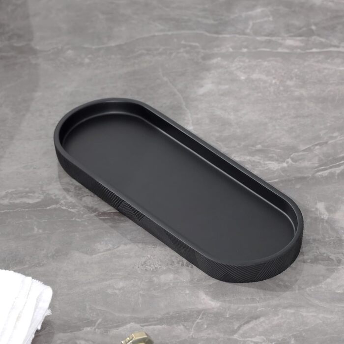 Набір аксесуарів для ванної кімнати, 5 шт. - сучасний набір з тримачем для зубної щітки, пасти, мильниці та стакана (мідь)