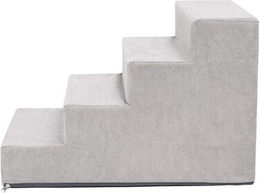 Східні сходинки для собак та котів Tiertreppen - 4 сходинки, висота 40 см, матеріал - дерево (Asche)