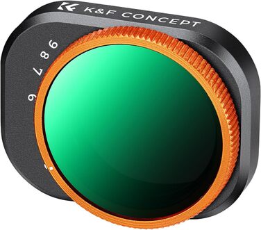 Набір фільтрів K&F Concept Mini 4 Pro: ND, CPL, поляризаційний, 6 шт. Сумісний з DJI Mini 4 Pro, багатошарове покриття, оптичне скло HD, алюміній