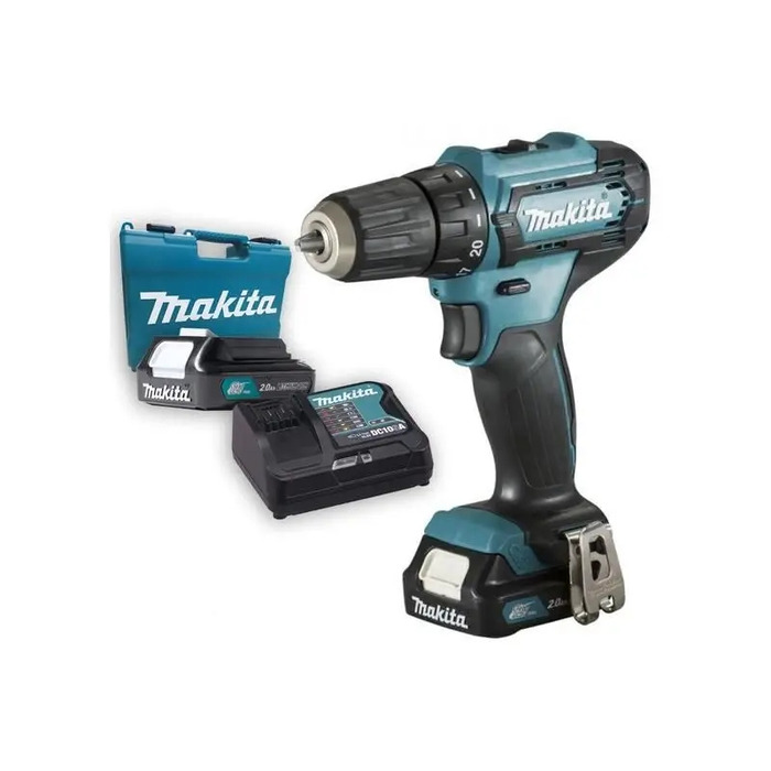 Дриль-шурупокрут Makita DF333DSAE + 2 акумулятори 12V max 2,0 Ah