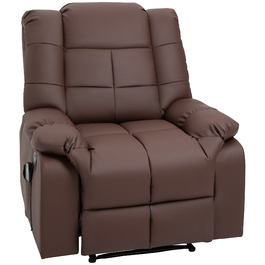 HOMCOM Electric Recliner Chair with Lift and Recline Function, Lift Chair for Seniors, Brown